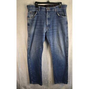 Wrangler Five Star Men's Jeans Regular Fit - Medium Stonewash Size 36 x 32